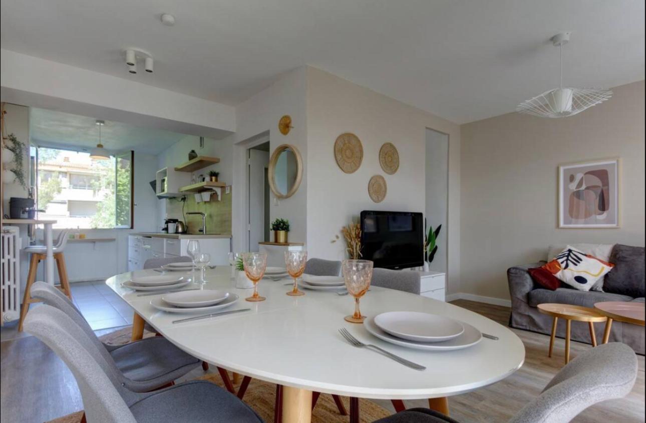 Le Smile - 3 Bedrooms - 8Pers - Parking - Centre Gare Montpellier Zewnętrze zdjęcie